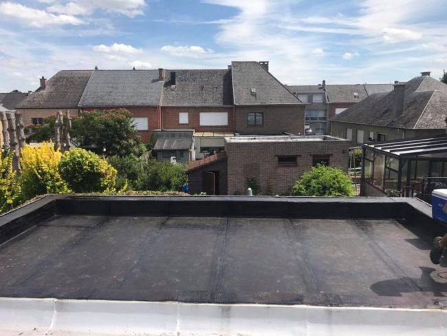 Plateforme zinc et étanchéité - Réparation